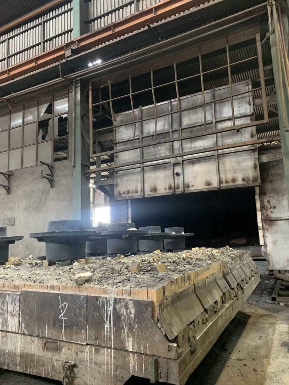 Visit to a heavy industrial production facility